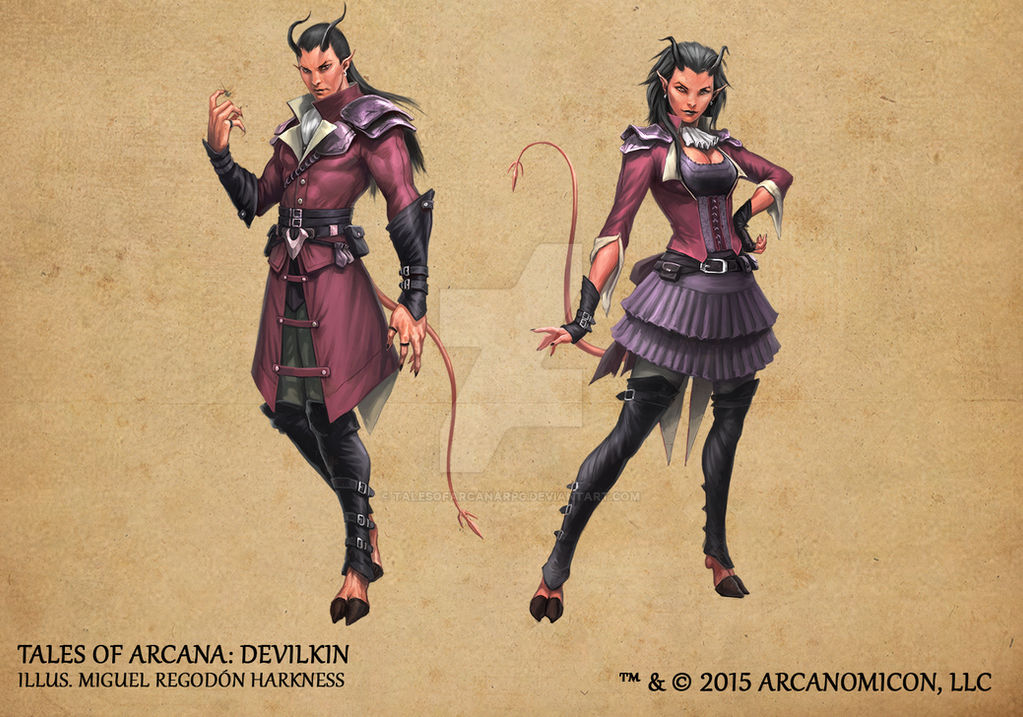 Devil Kin Sao Tales of Arcana 1st Set - Devilkin by TalesofArcanaRPG on DeviantArt