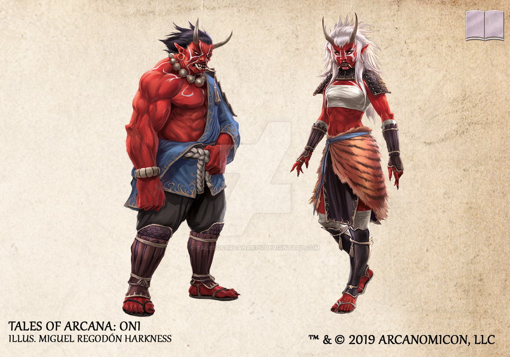 Tales of Arcana 5E Race Guide - Oni by TalesofArcanaRPG on DeviantArt