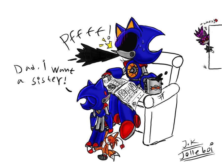 Metal Sonic's son 8