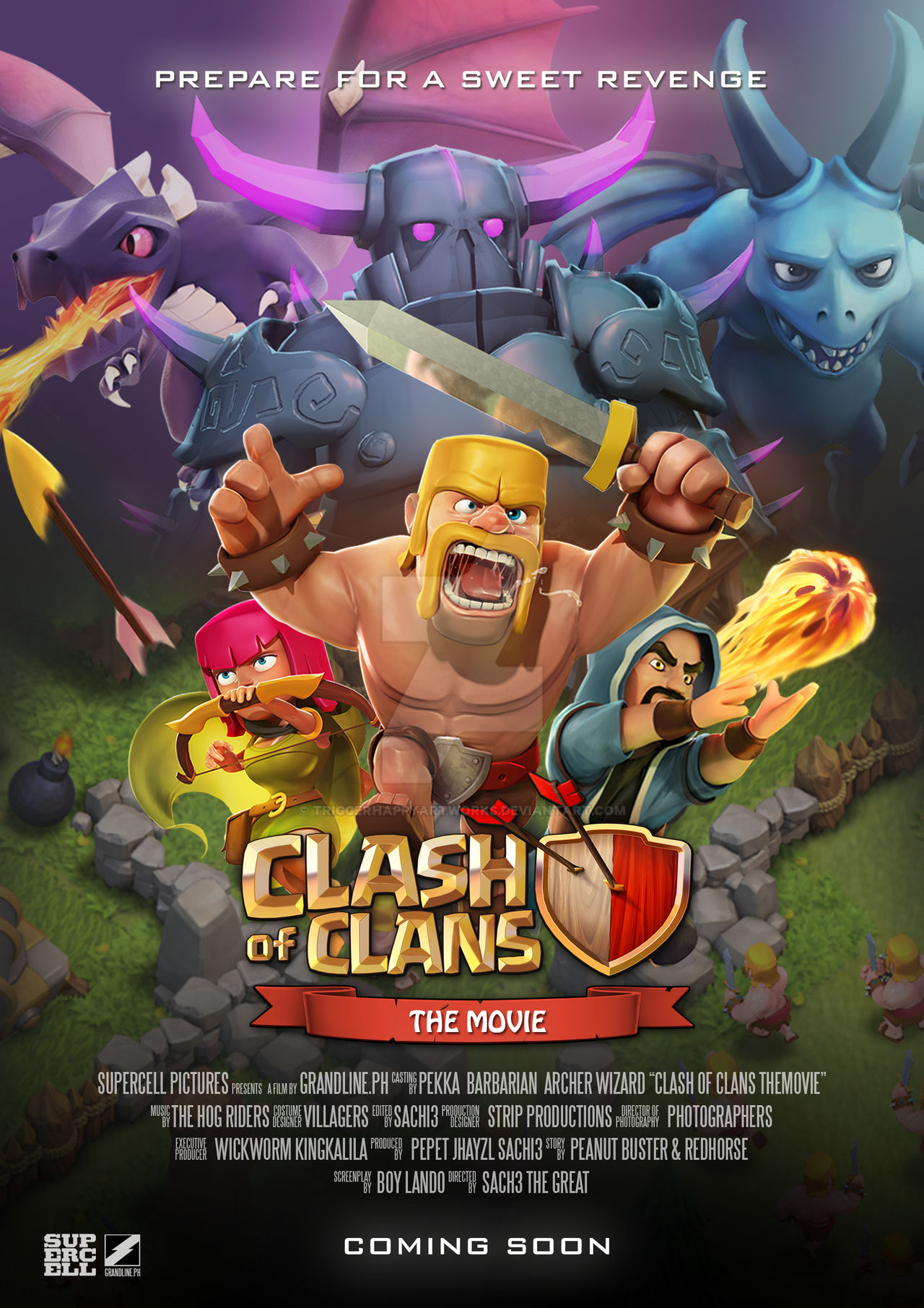 Clash of Clans The Movie by triggerhappyartworks on DeviantArt
