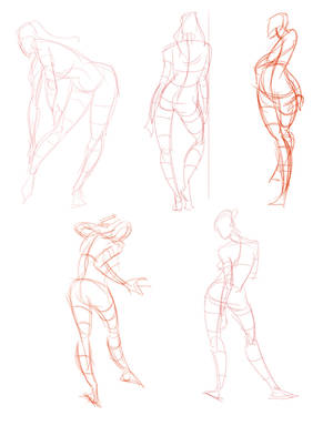 Analytical Figure Drawing - week 1