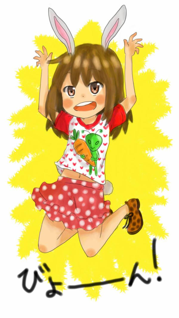 Reina as rabbit by alienitynera on DeviantArt