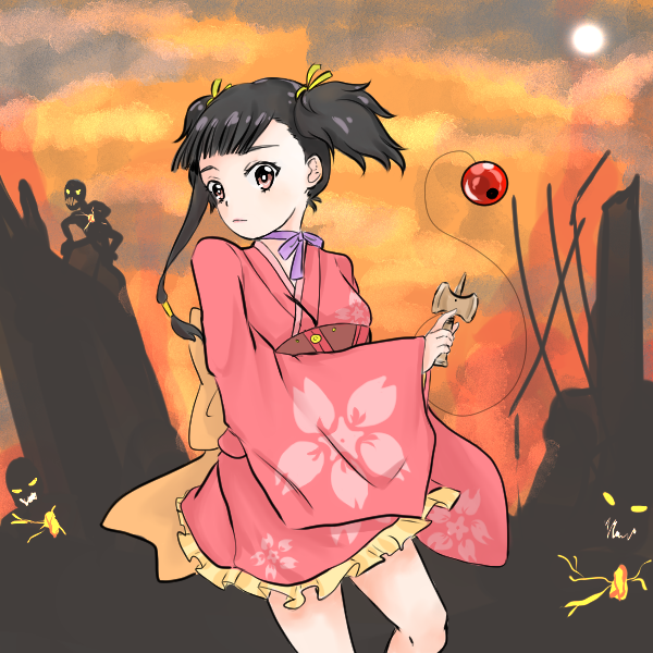 Mumei FanArt - Kabaneri no iron fortress