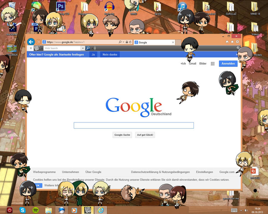Attack on Shimeji - Snk Shimeji Pack DL Update1.2 by ArminMin