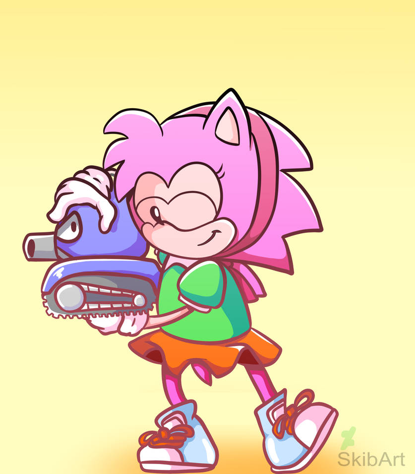 Rosy The Rascal (Amy Rose) by SkibArt on DeviantArt