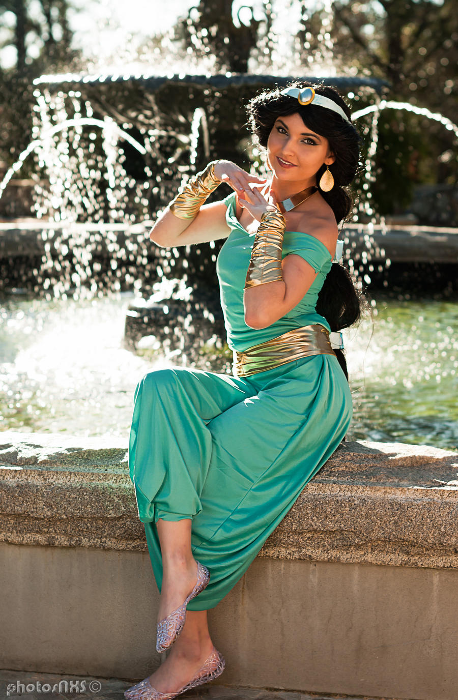 Princess Jasmine Custom Winter Cosplay by ReneeRouge
