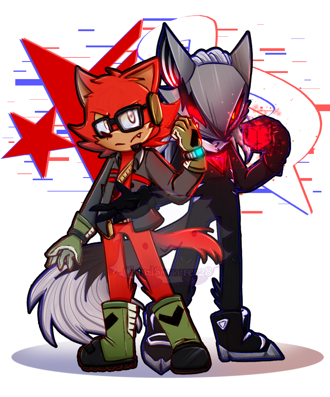 Sonic Forces - Gadget and Infinite {REMAKE} by CloudSorcerer28 on DeviantArt