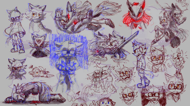 Sonic Forces Sketches 21 - 2024 sketch :D