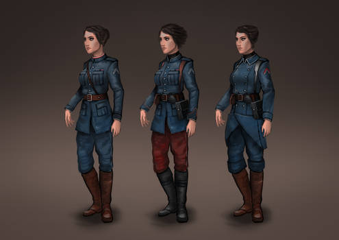 Female Officer Concept