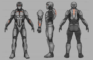 Commission: Deadspace-inspired Combat Suit