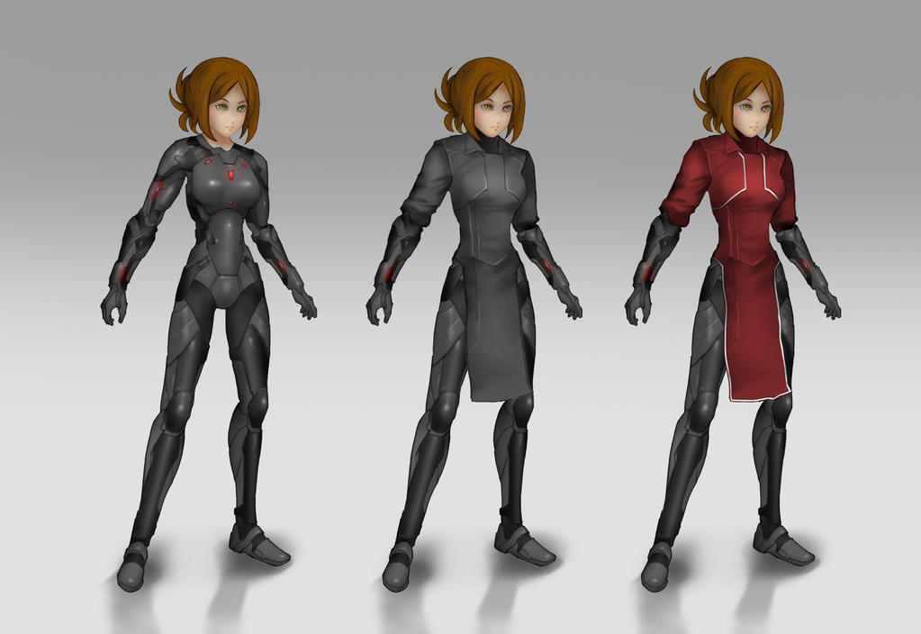 Commission: Soldier Class Transhuman by VincentiusMatthew on DeviantArt