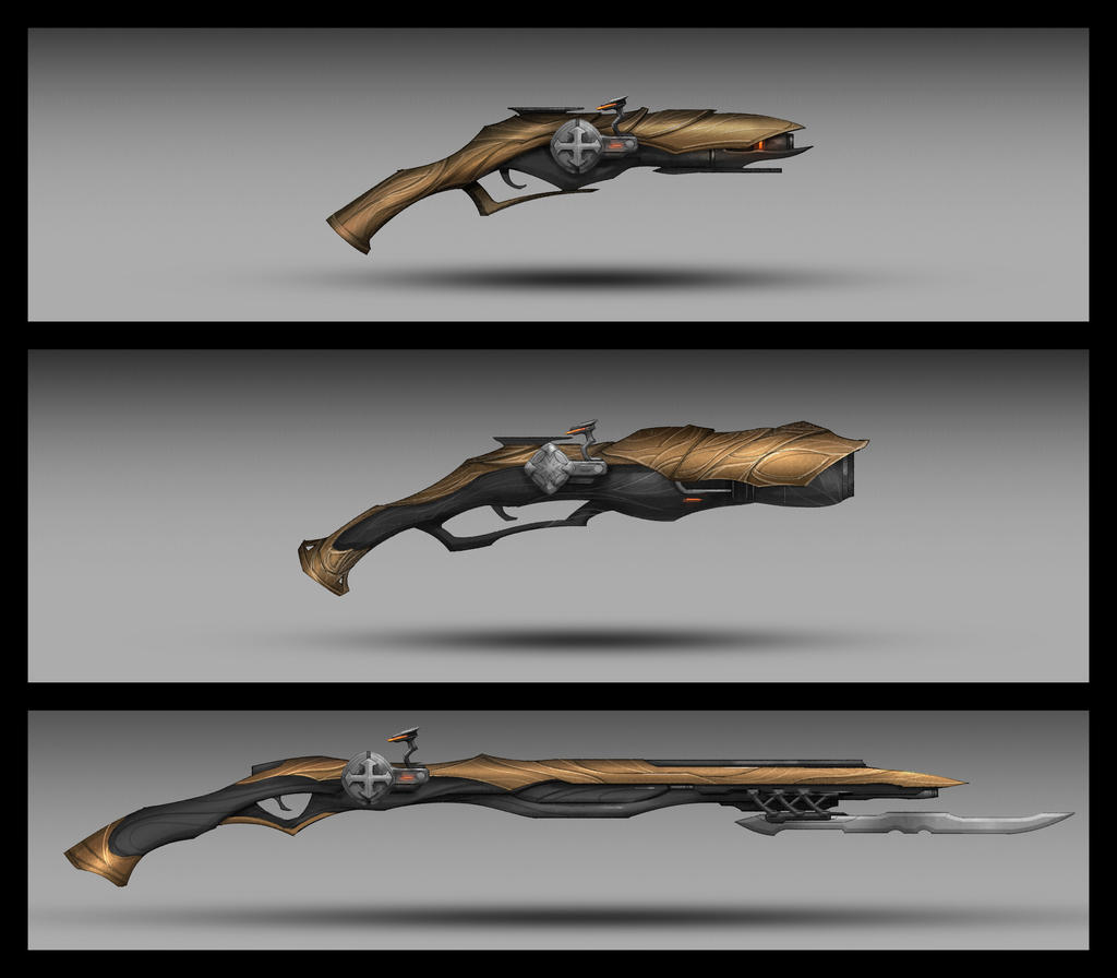 Commission: Blaster Type_Weapon Design by VincentiusMatthew on DeviantArt