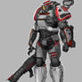 Commission: Heavy Soldier Concept