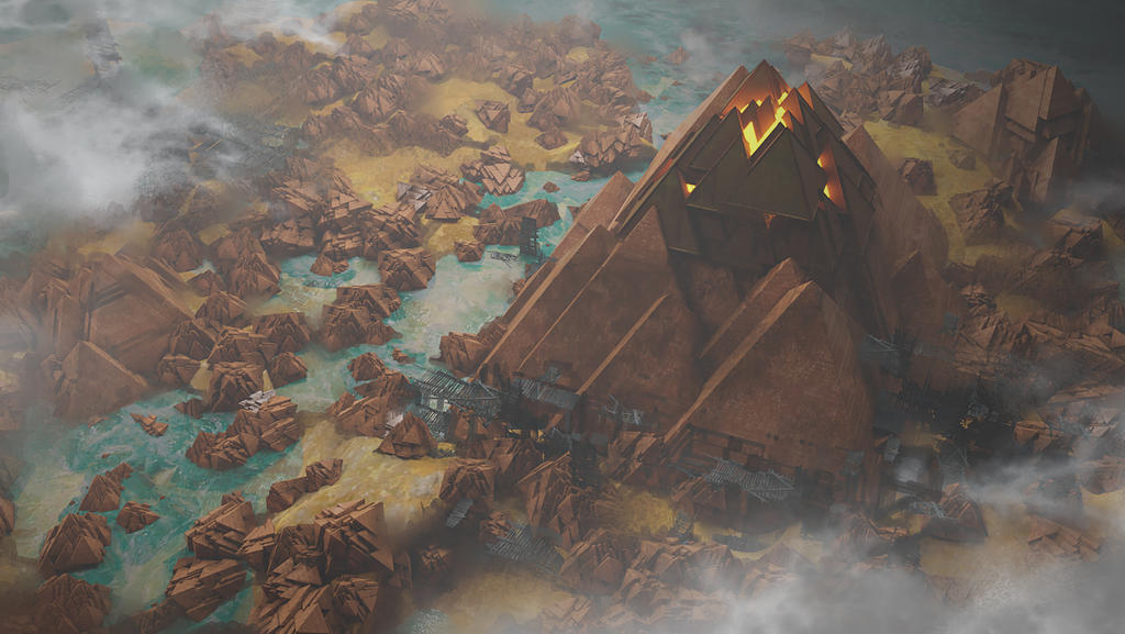 Devil Pyramid Commission: Sacred Pyramid by VincentiusMatthew on DeviantArt