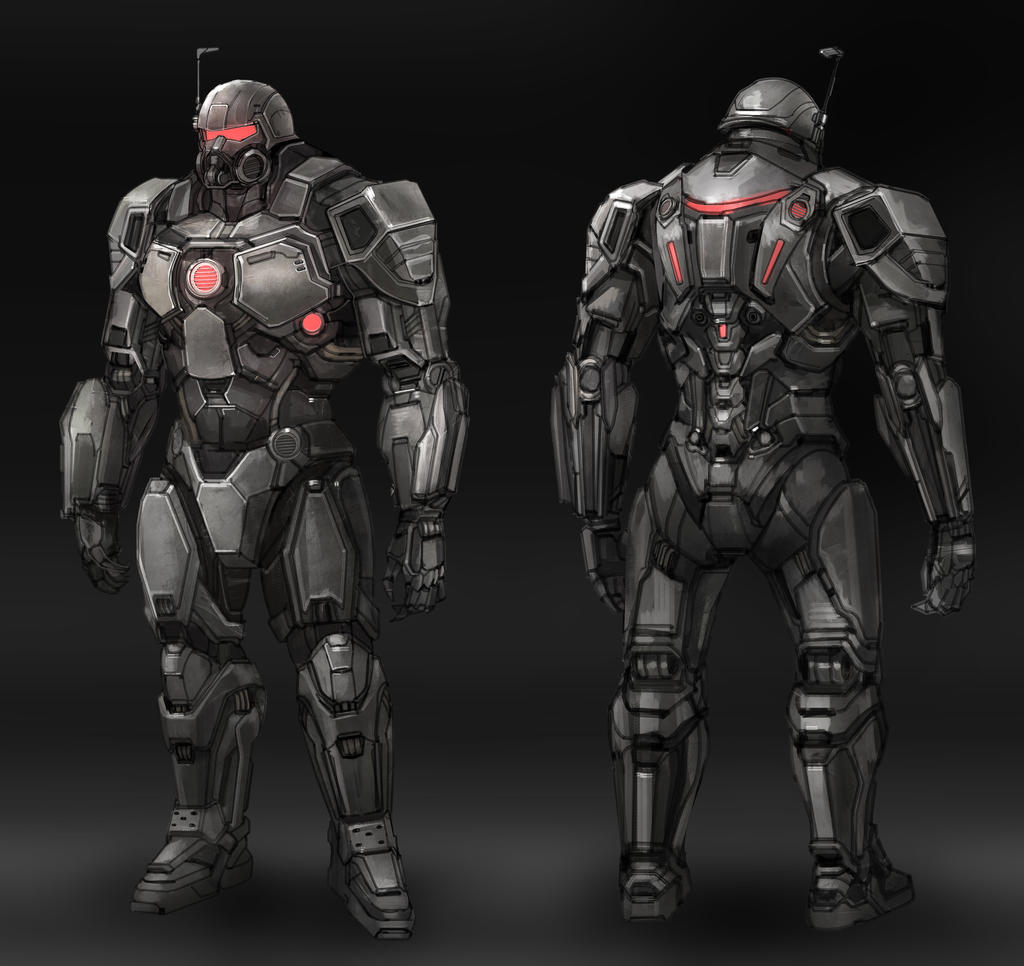 Commission: Brute Soldier Concept by VincentiusMatthew on DeviantArt Commission: Brute Soldier Concept by VincentiusMatthew on DeviantArt