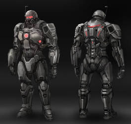Commission: Brute Soldier Concept
