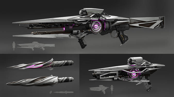 Commission: Singularity Set Weapon Concept