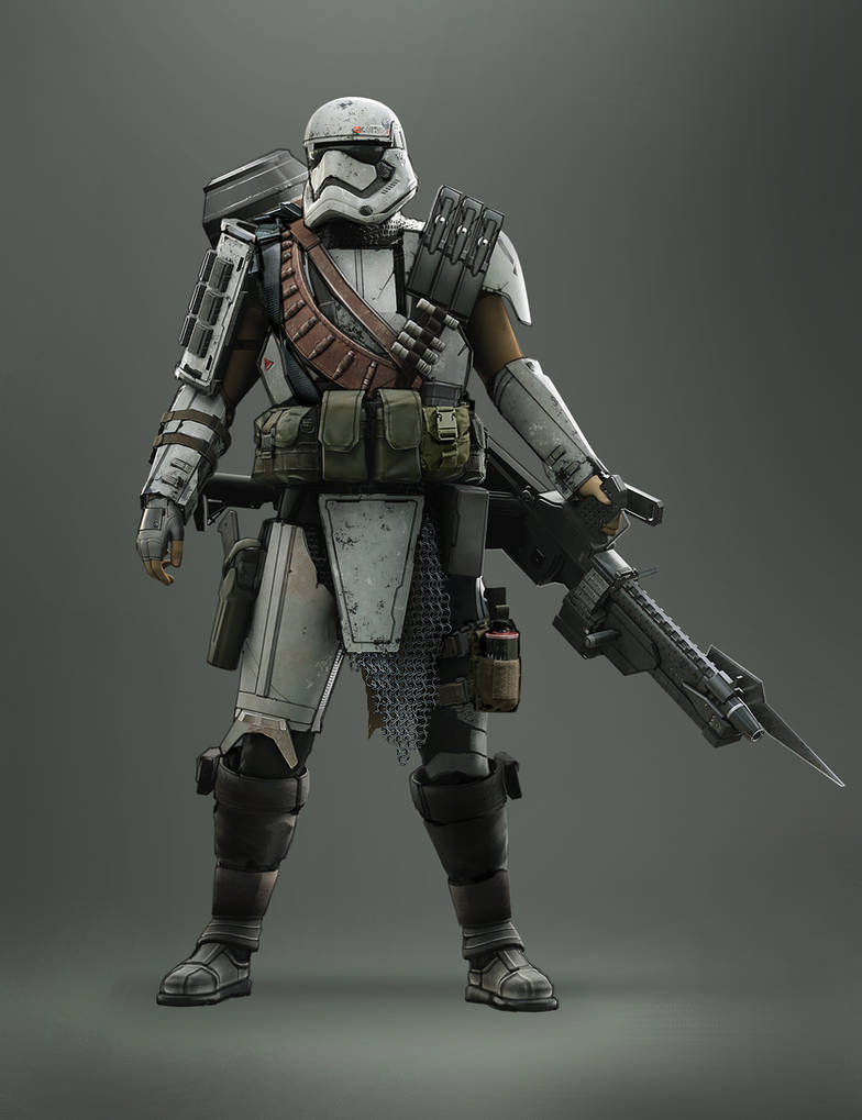 Commission: Heavy Mercenary Trooper by VincentiusMatthew on DeviantArt