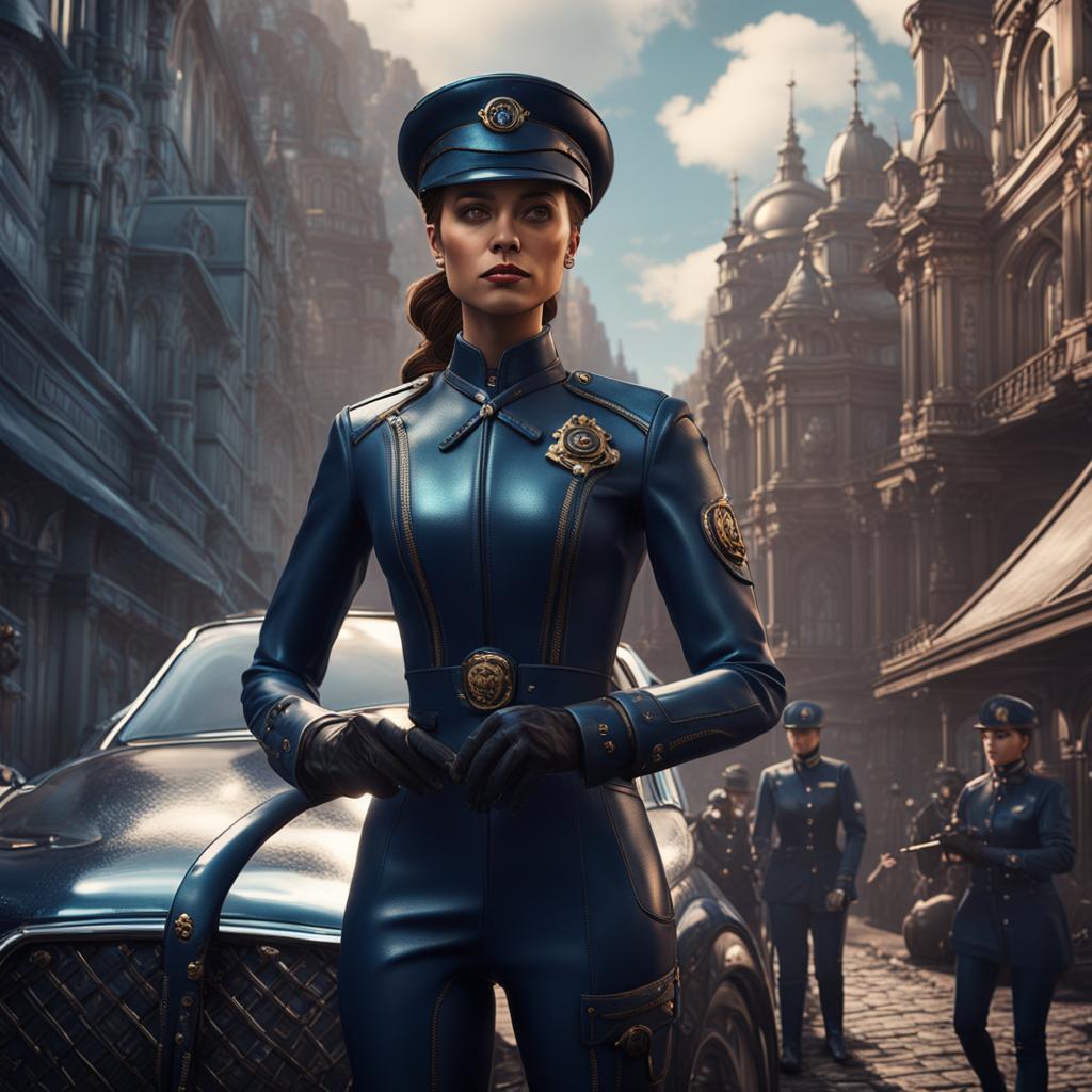 Female police officer by DeviantNigel on DeviantArt
