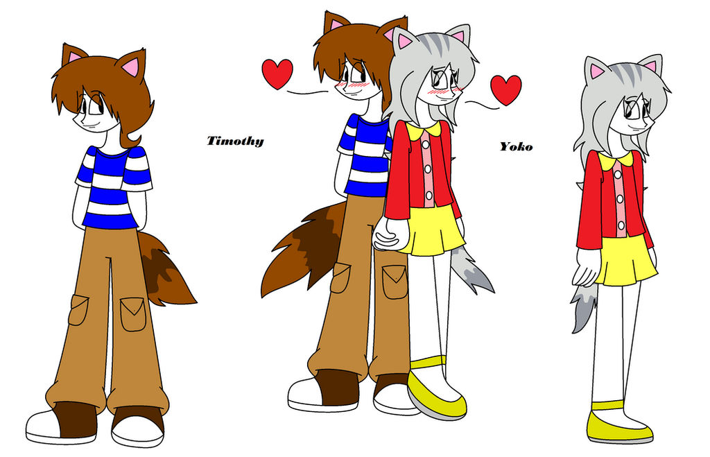 Timothy and Yoko Humanized :D by lovesdrawing721 on DeviantArt