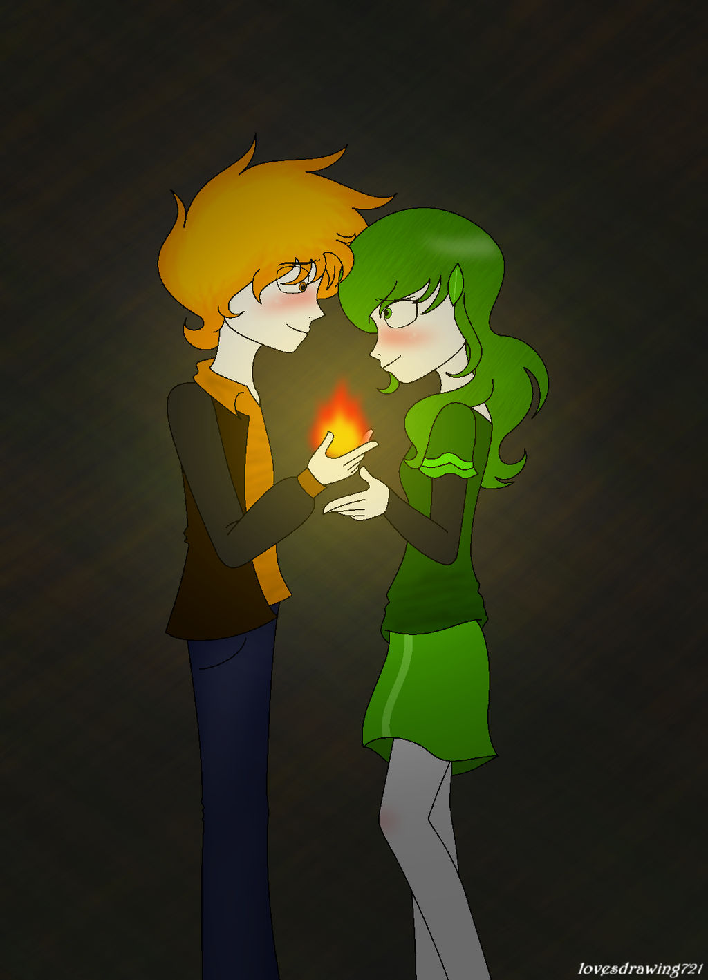 Firey X Leafy by lovesdrawing721 on DeviantArt