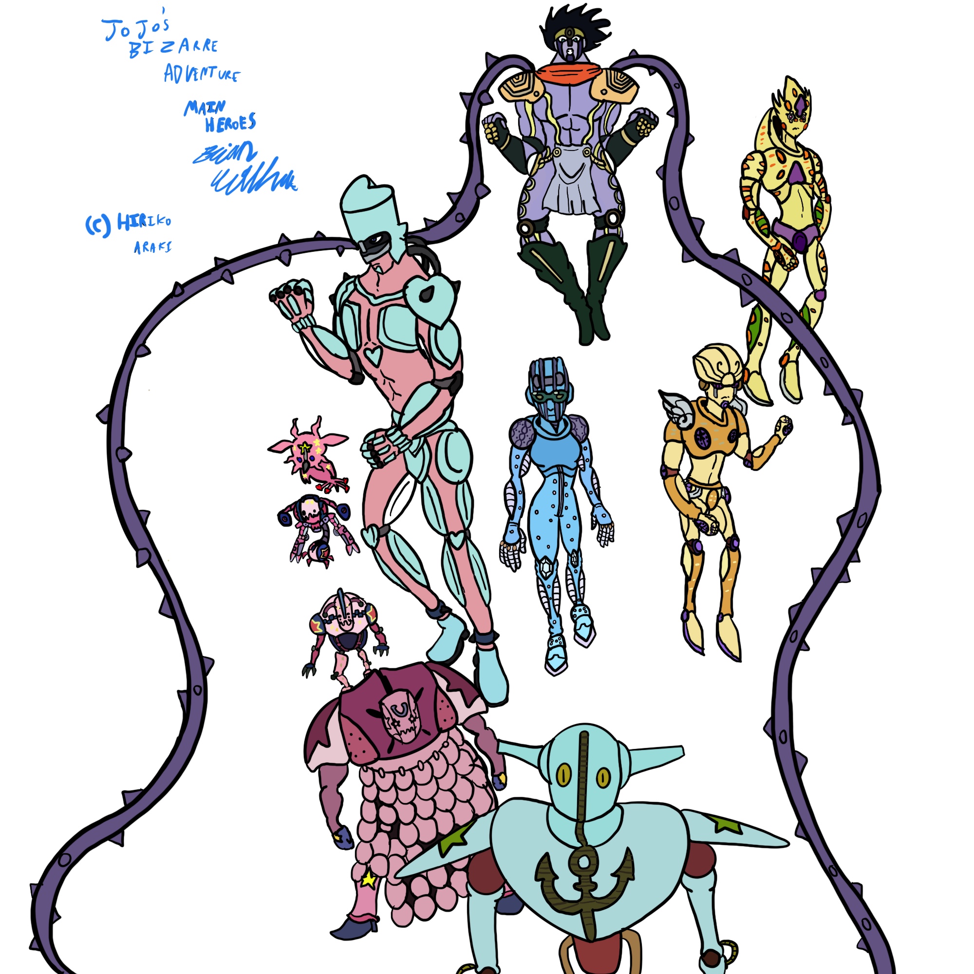 All JoJo's villain's stands