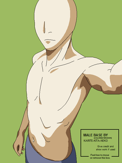 wallpapers Male Anime Base With Hair anime male base with hair