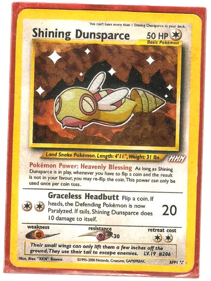 dunsparce pokemon card 137/189 | Common Reverse Holo | SWSH-03 Darkness Ablaze consider yourself lucky Pokemon Card - Legend Maker