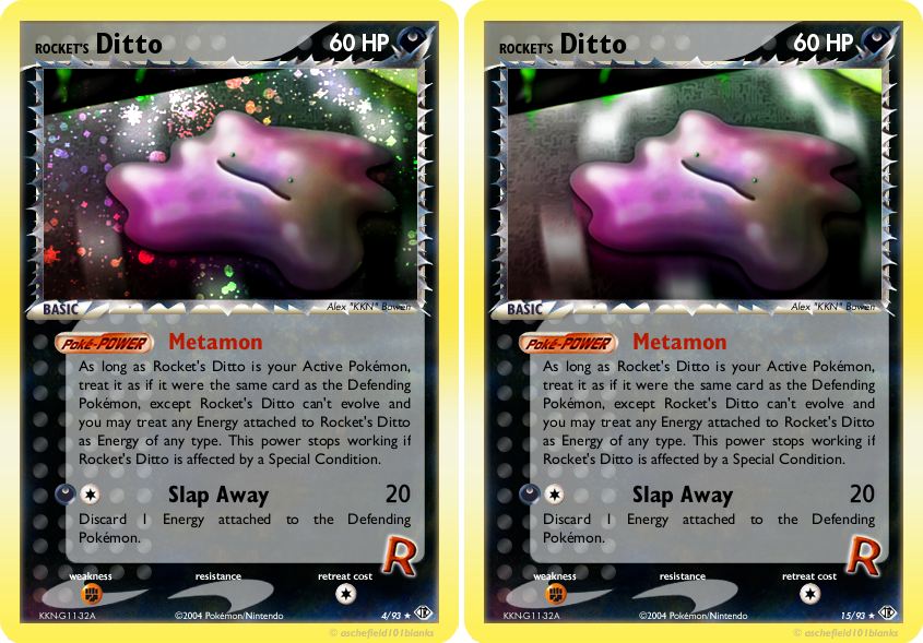 Rocket's Ditto Card by icycatelf on DeviantArt Rocket's Ditto Card by icycatelf on DeviantArt