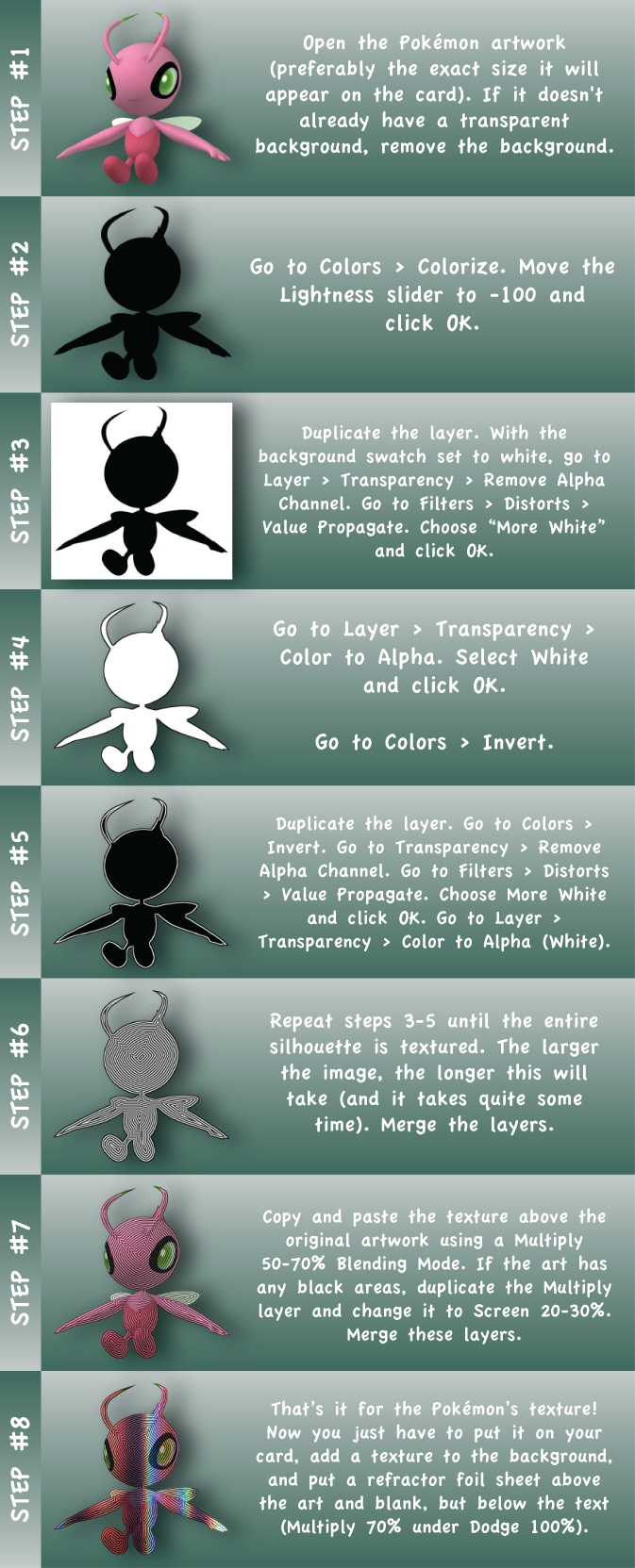 Easy Full-Art Pokemon Texture Tutorial for GIMP by icycatelf on DeviantArt