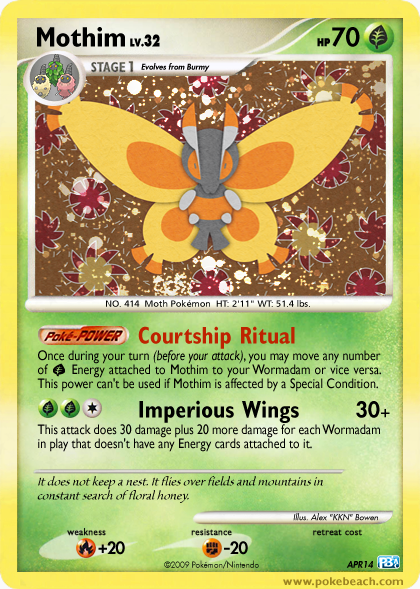 Mothim Fake Card by icycatelf on DeviantArt Mothim Fake Card by icycatelf on DeviantArt