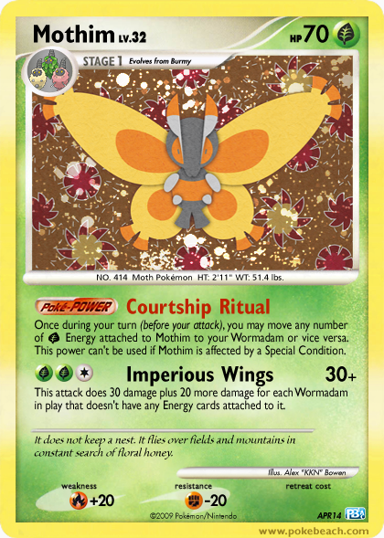 Mothim Fake Card