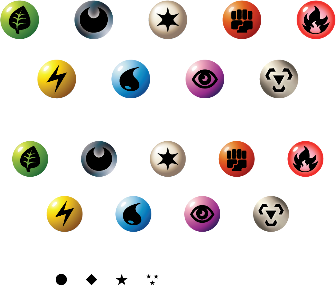 Pokemon Energy Symbols