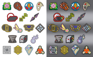 Free-To-Use Custom Pokemon Gym Badges