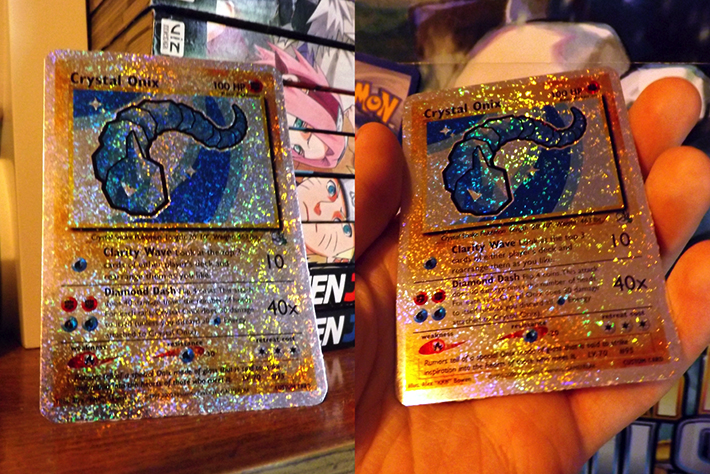 Crystal Onix (Fake Card) by icycatelf  Fake pokemon cards, Greninja card,  Cool pokemon cards