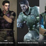 Chris Redfield - Then and Now