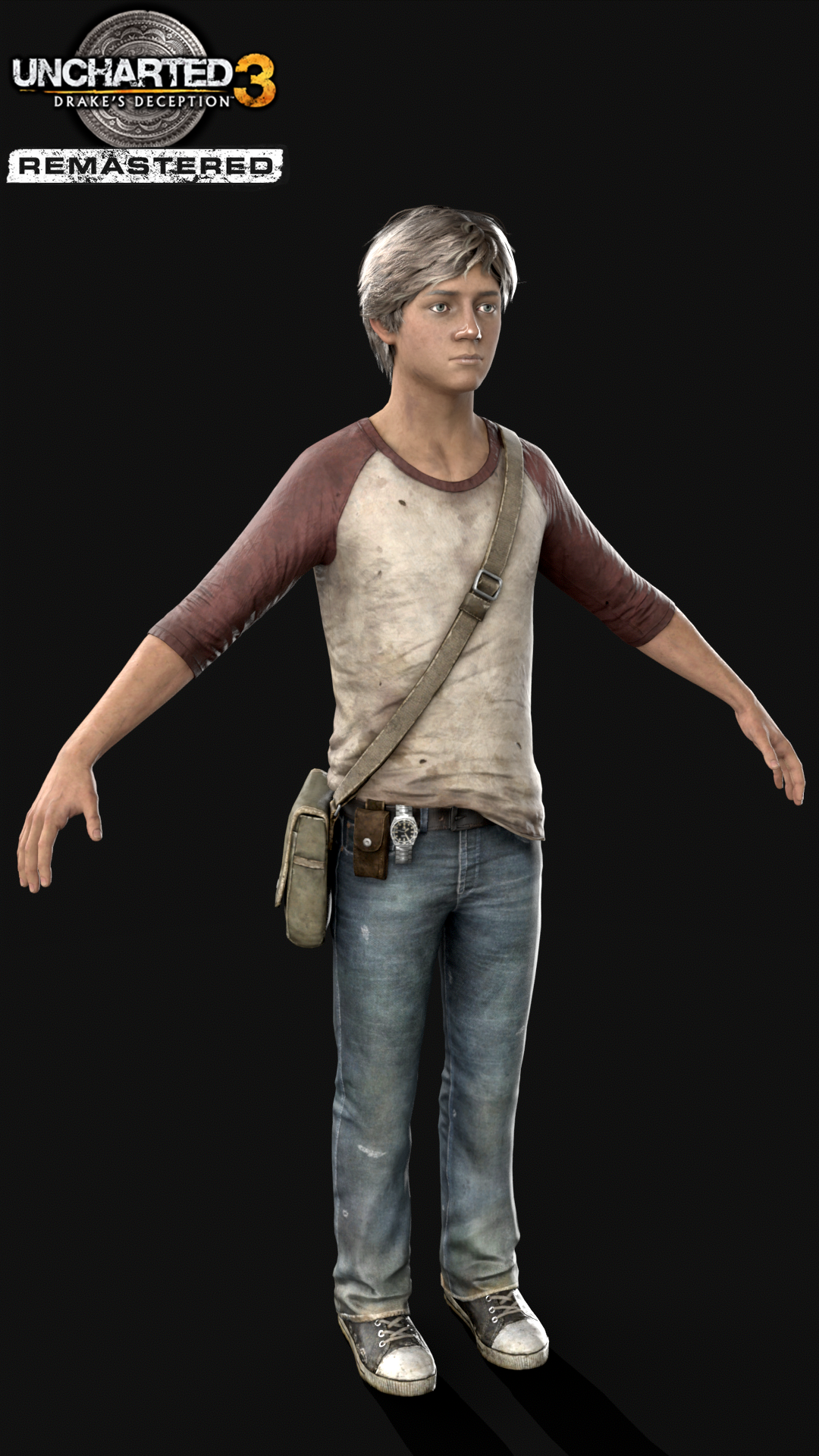 Nathan Drake Young: Uncharted 3 Drake's Deception by Axel-Noir on