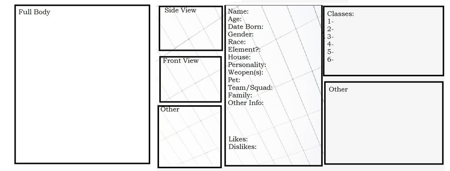 Character Info Sheet by I-RP on DeviantArt