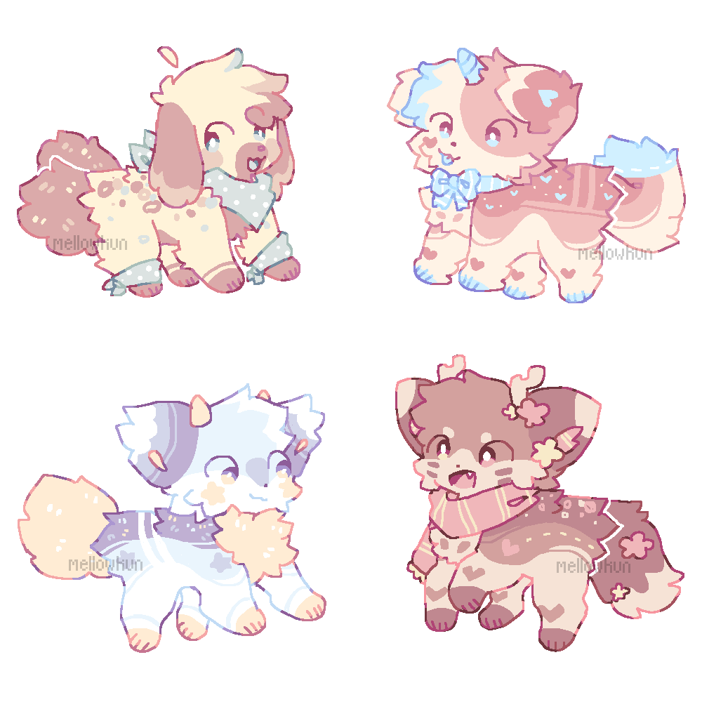 + tiny fluffs || adopt auction (closed) +