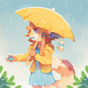 + in rain +