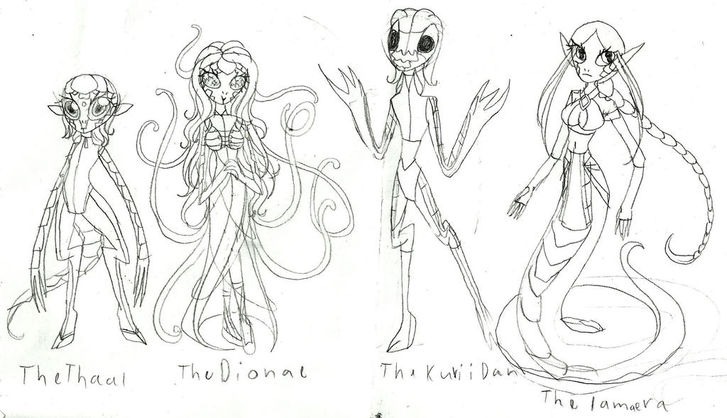 more Shadow quadrant races (With names) by StardustNebulae on DeviantArt