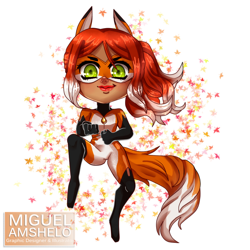 Rena Rouge - Miraculous Lady Bug by Miguel-Amshelo-Comms on DeviantArt