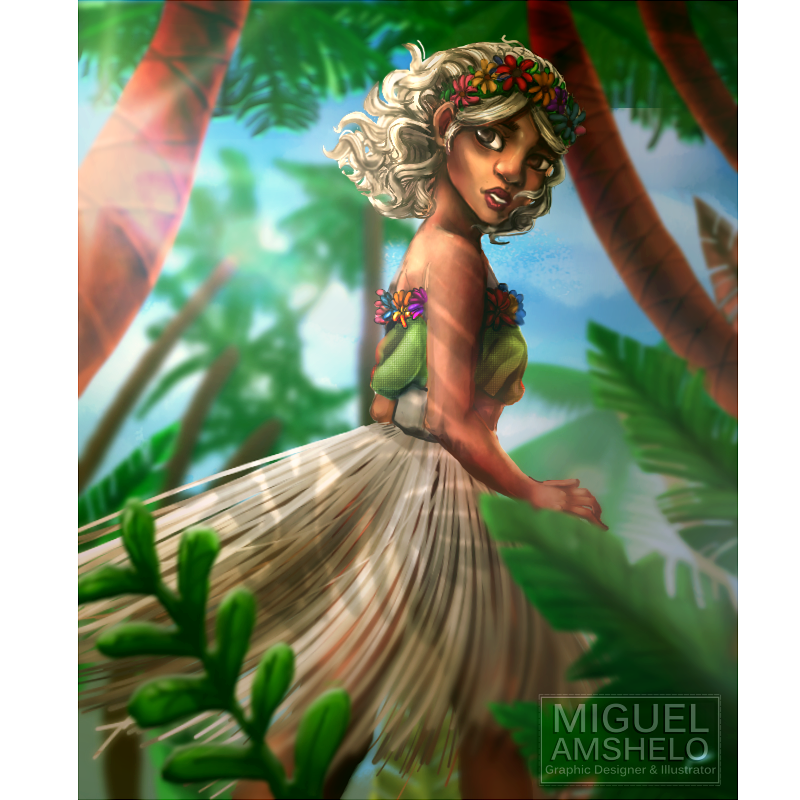 The hawaiian explorer girl