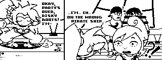 Miiverse Drawings - On stranger waters