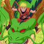 Naruto flying with Shenlong