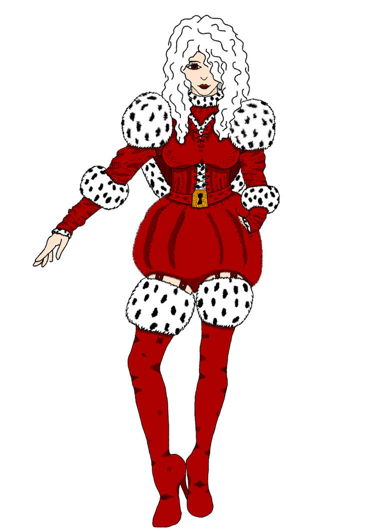 Rolyal lady (colorized) by AlexKarven on DeviantArt
