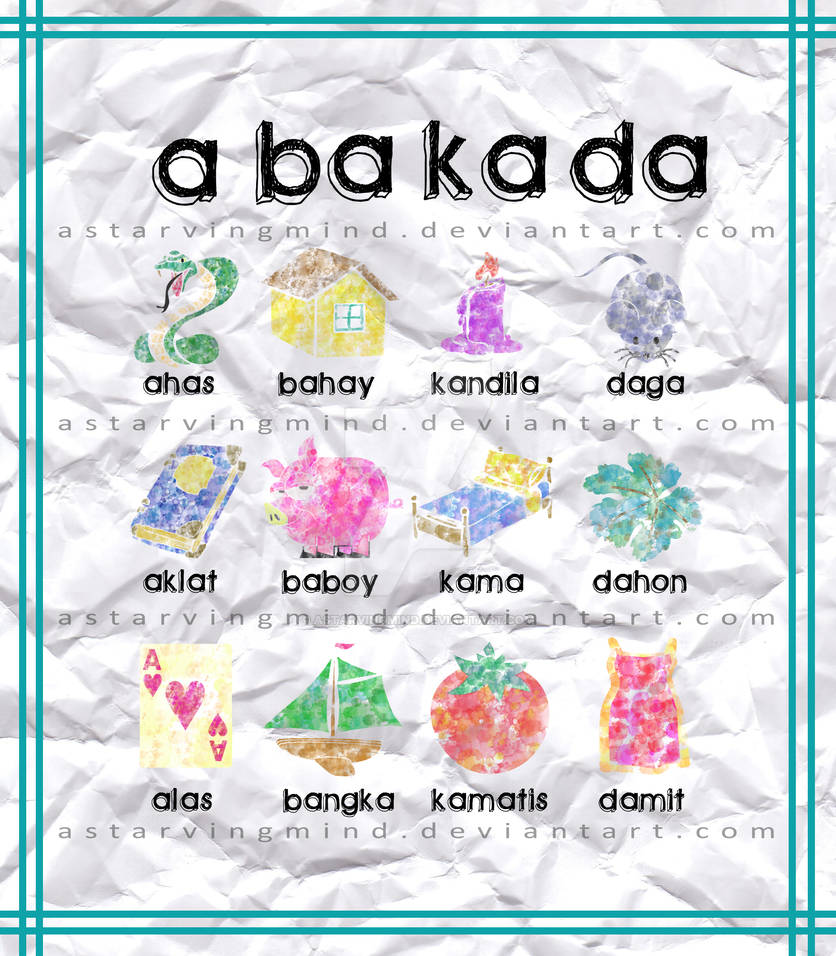 A Ba Ka Da by astarvingmind on DeviantArt