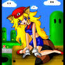 Super Princes Peach-NES style