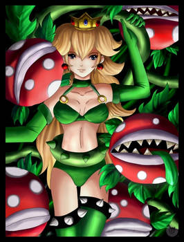 Peach's Piranha plant power