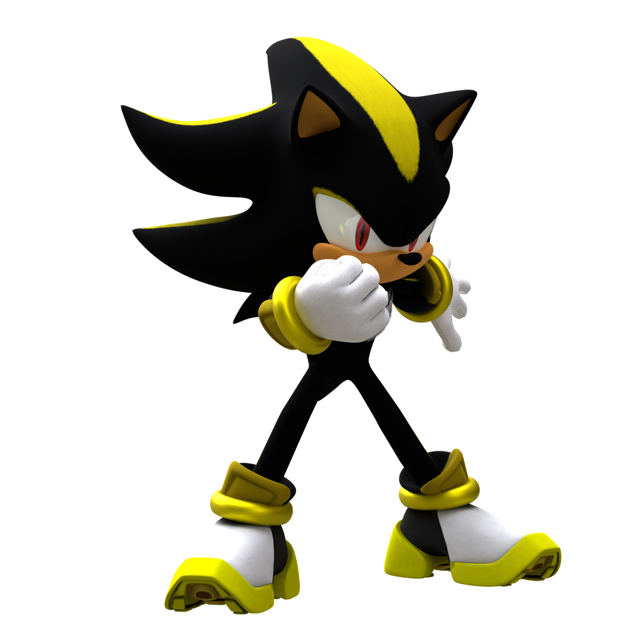 Android shadow (yellow) by drakkon213 on DeviantArt